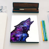 Howl into night Notebook