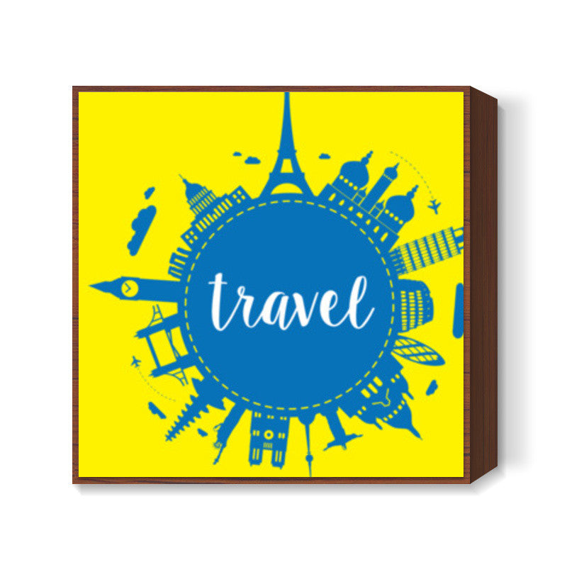 Travel Square Art Prints