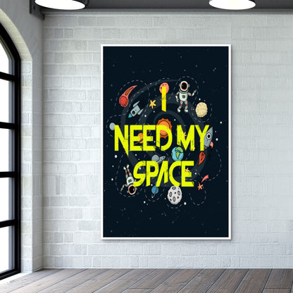 Privacy - I need my space Wall Art