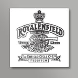 Royal Enfield Square Art Prints