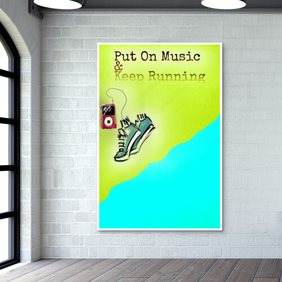 Put On Music Wall Art