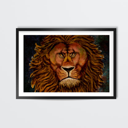 Wild Lion Wall Art