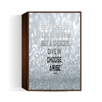 ARISE | SILVER | QUOTE | Wall Art