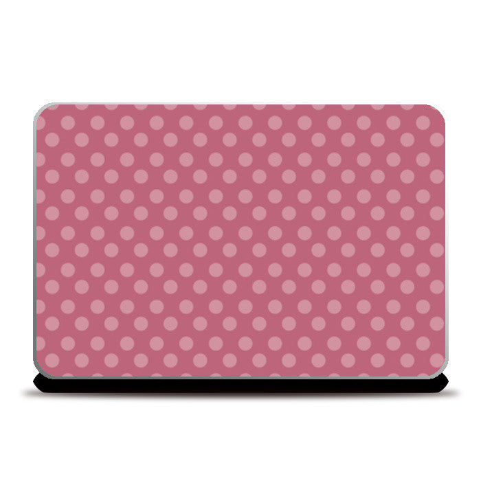 Pink Dots Laptop Skins
