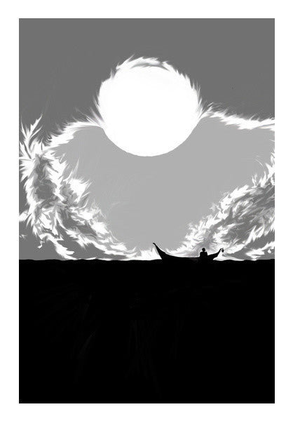 Moonscape  Art PosterGully Specials