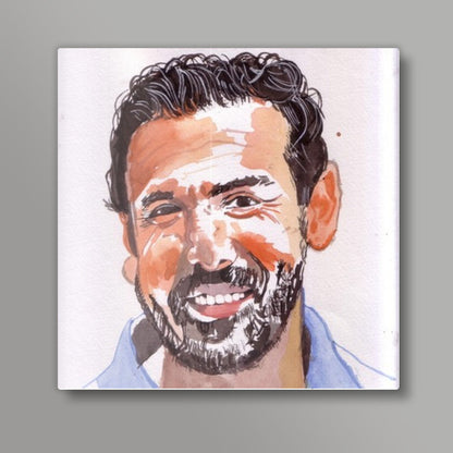 John Abraham is emerging as a reliable star Square Art Prints