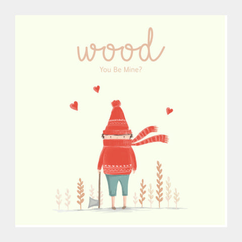 Wood Lover Square Art Prints PosterGully Specials