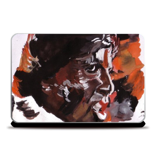 Laptop Skins, Bollywood superstar Amitabh Bachchan as Vijay Dinanath Chauhan in Agneepath was terrific Laptop Skins