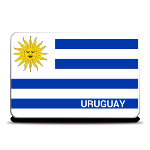 Uruguay | #Footballfan Laptop Skins