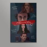 13 Reasons Why | Netflix Orignal | HD Poster Wall Art