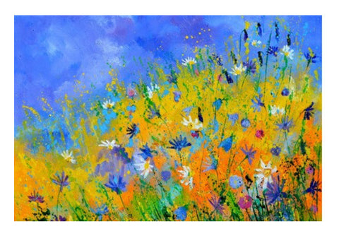 wild meadow flowers  Wall Art