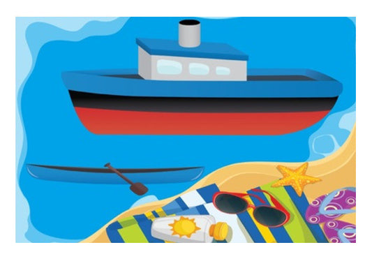 Beach Art PosterGully Specials