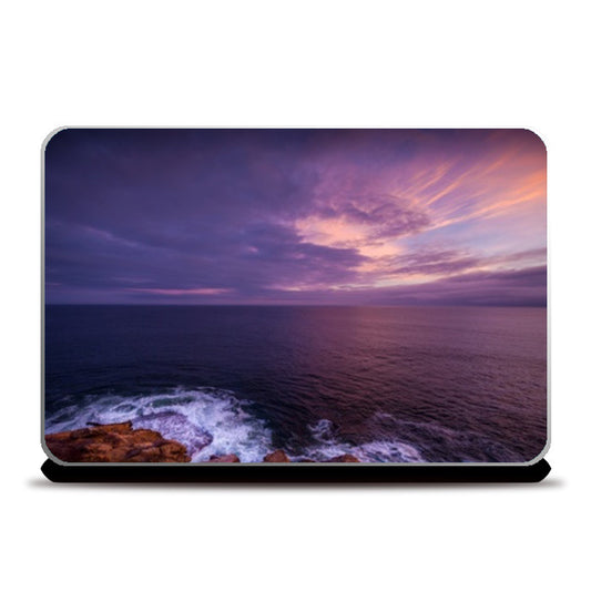 Laptop Skins, Purple Sea Laptop Skins