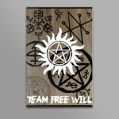 Supernatural Sigils Wall Art