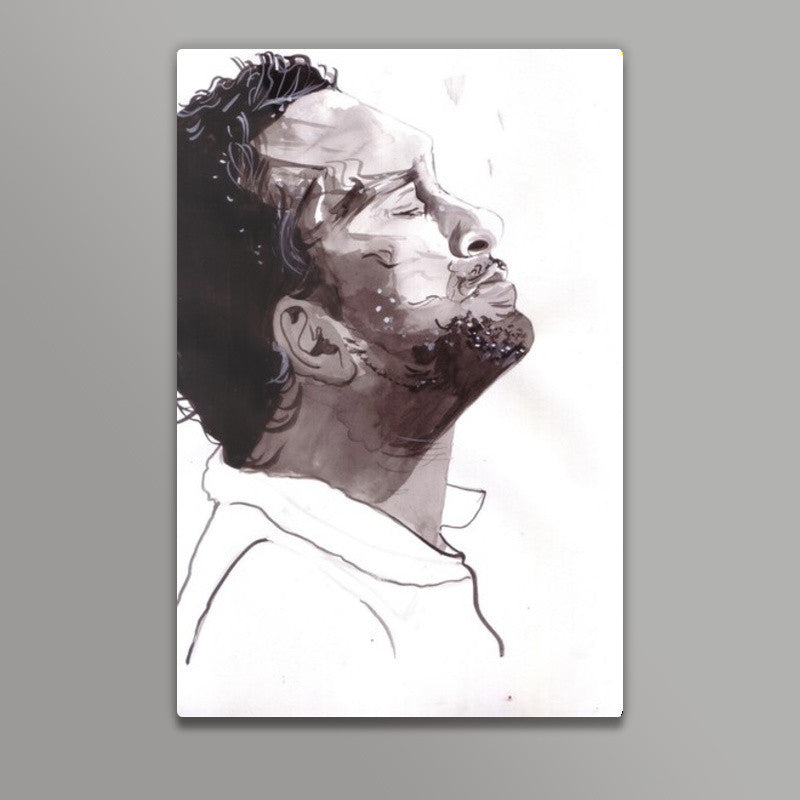 Sachin Tendulkar is dedicated to his craft Wall Art