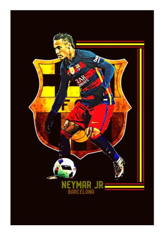 PosterGully Specials, Neymar Jr - FC Barcelona Wall Art