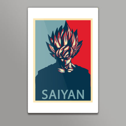 Super Goku Wall Art
