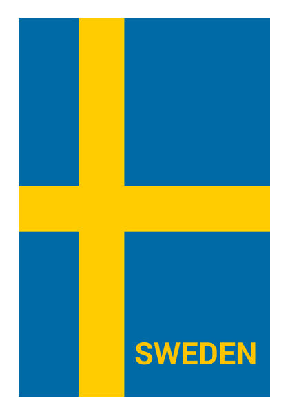 Sweden | #Footballfan Wall Art