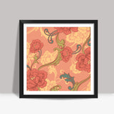 Floral Square Art Prints