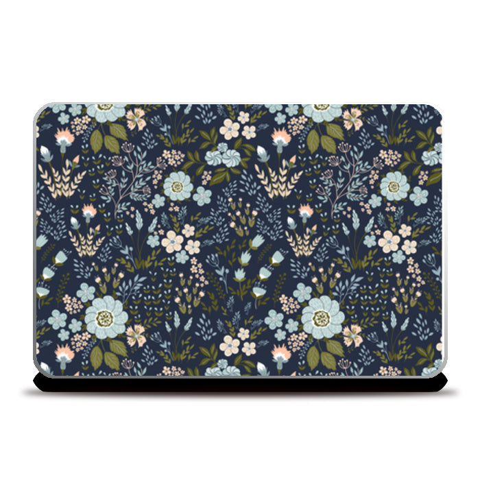 Authentic Night Garden Laptop Skins