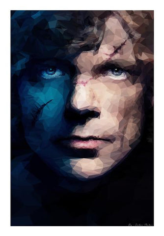 PosterGully Specials, Tyrion Lannister | Polygonal Portrait Wall Art | Omkar Thakur | PosterGully Specials, - PosterGully