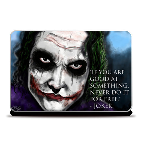 Jokers Advice Laptop Skins