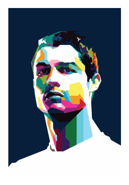 Wall Art, Cristiano Ronaldo Minimal Design Wall Art