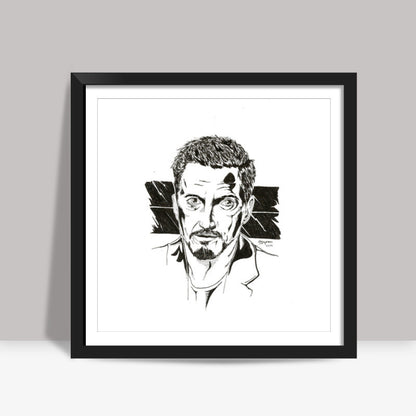 Robert Downey Jr. Artwok Square Art Prints