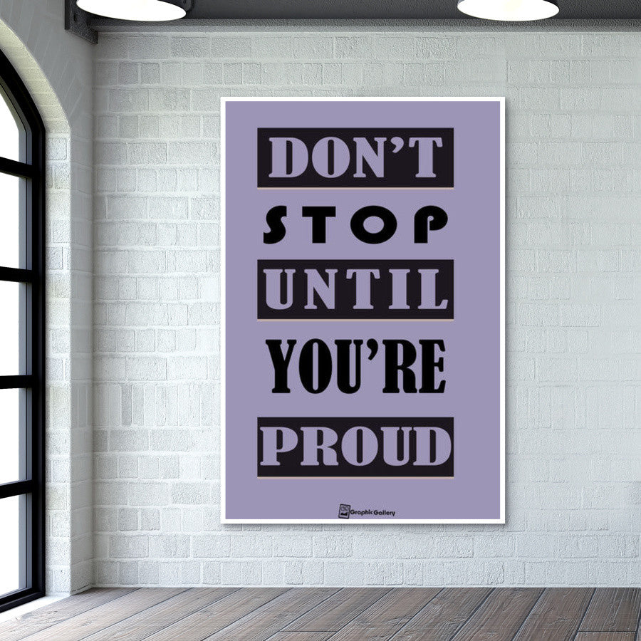 Motivational 1 Wall Art