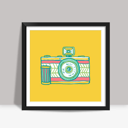 Camera Square Art Prints