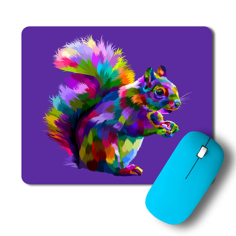 Squirrel Pop Art Mousepad