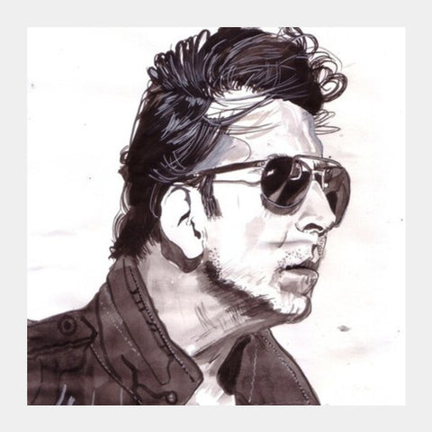 Akshay Kumar Is A Self-made Superstar Square Art Prints PosterGully Specials