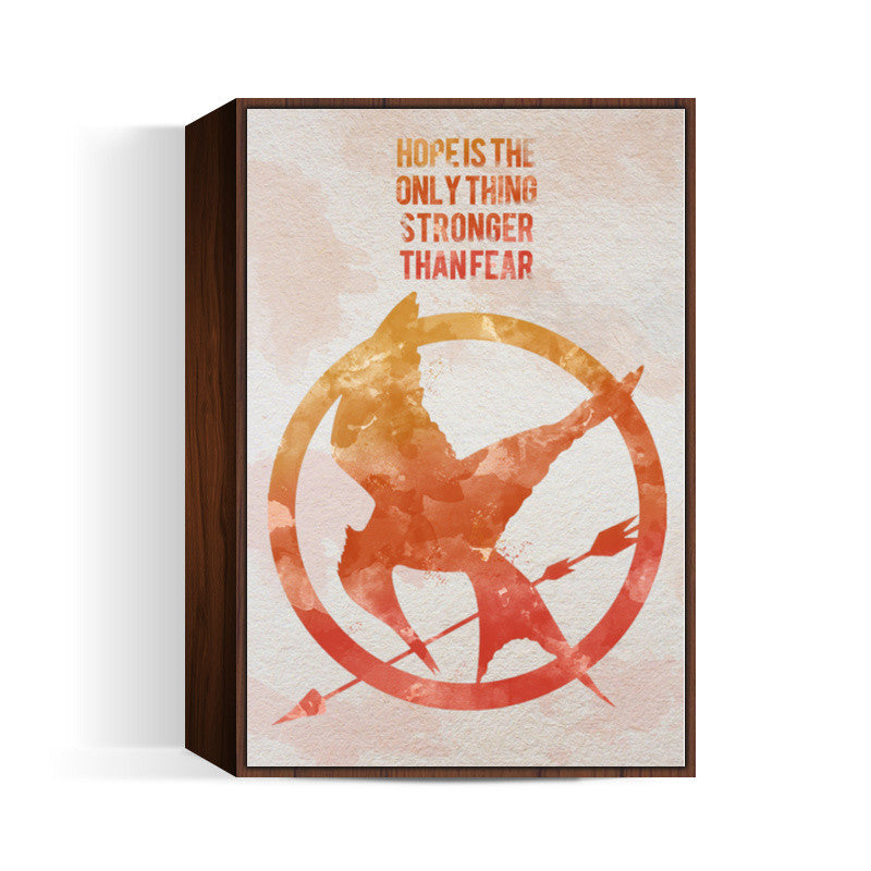 The Hunger Games quotes Wall Art