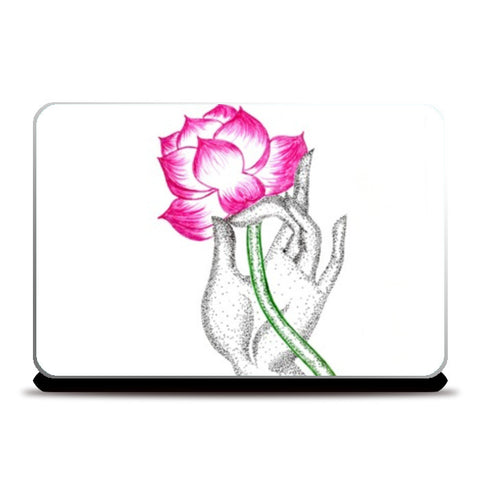 Laptop Skins, Buddha Lotus Laptop Skin | Sayli M, - PosterGully