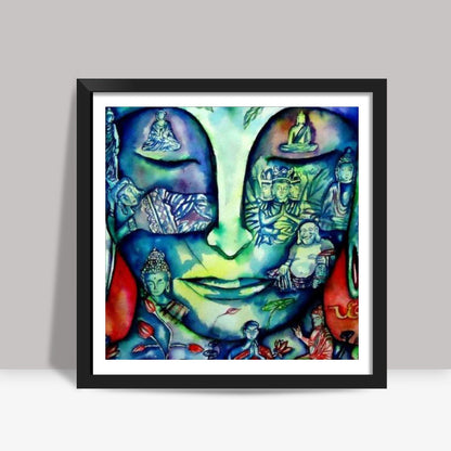 buddha Square Art Prints