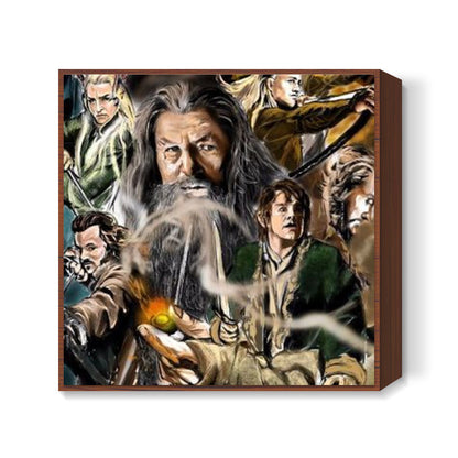 The Hobbit Square Art Prints