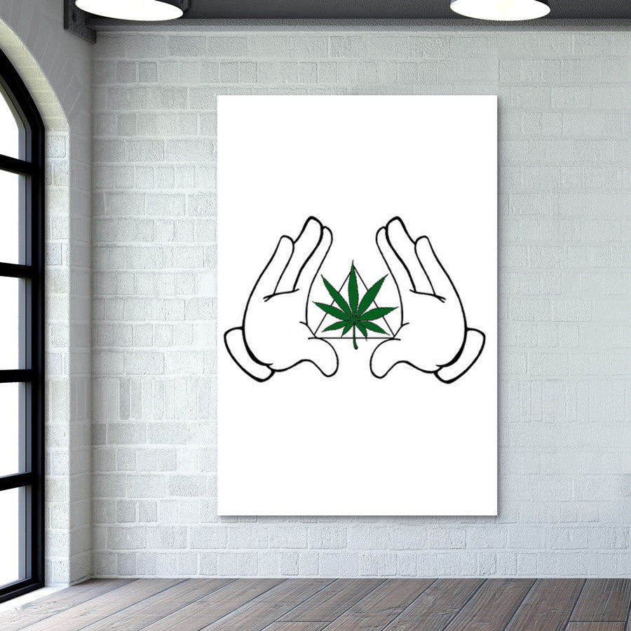 weed the need Wall Art