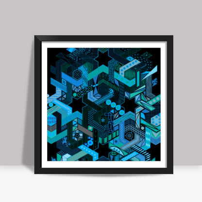 Tessellating Textures ! Square Art Prints