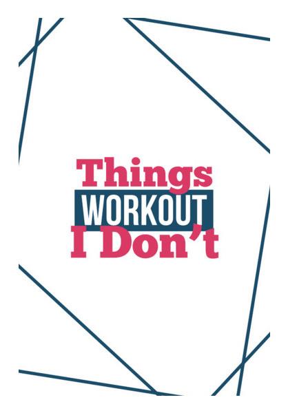 PosterGully Specials, Things Workout Wall Art