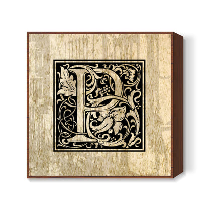 Ornate P Square Art Prints
