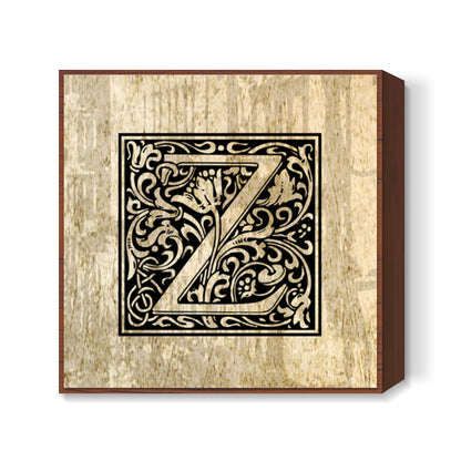 Ornate Z Square Art Prints