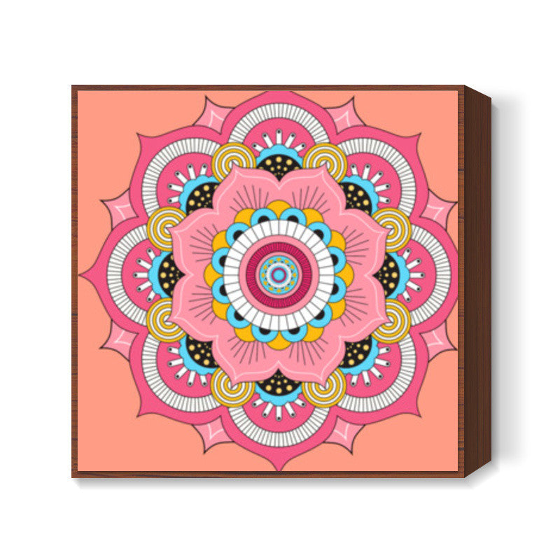 Mandala Square Art Prints