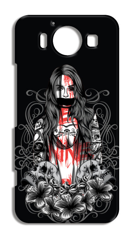 Girl With Tattoo Nokia Lumia 950 Cases