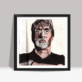 Bollywood superstar Amitabh Bachchan excelled in his role as a controversial leader in Sarkar Square Art Prints