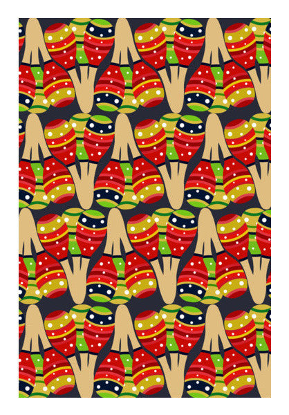 Shake Instrument Pattern Art PosterGully Specials