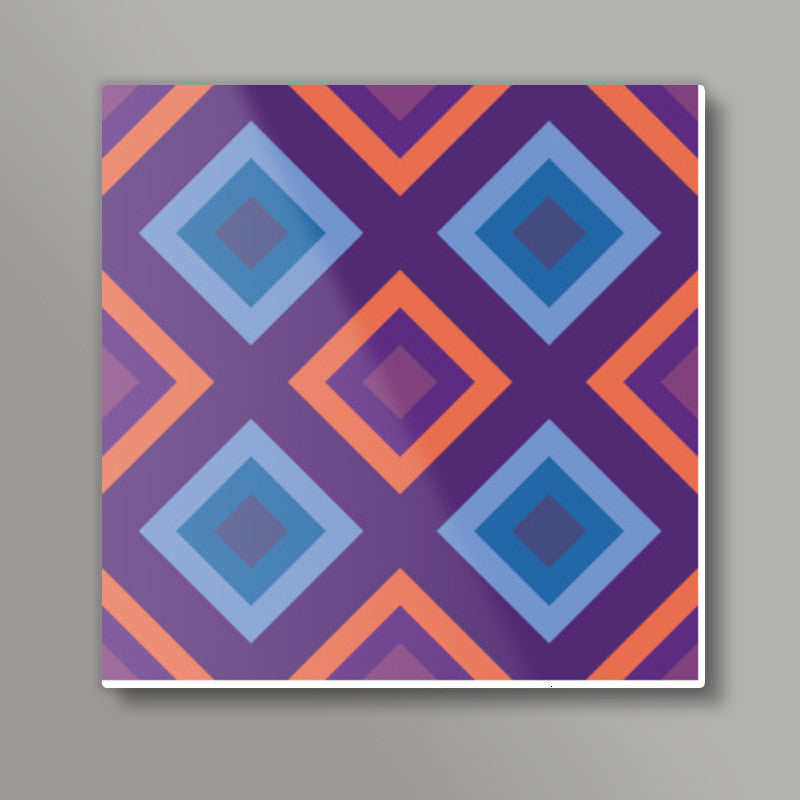 Colors & Patterns Square Art Prints