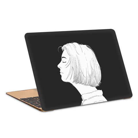 Calm Face Artwork Laptop Skin