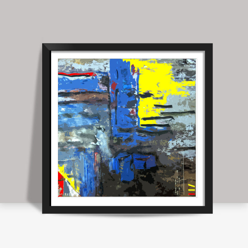 bold stroks Square Art Prints