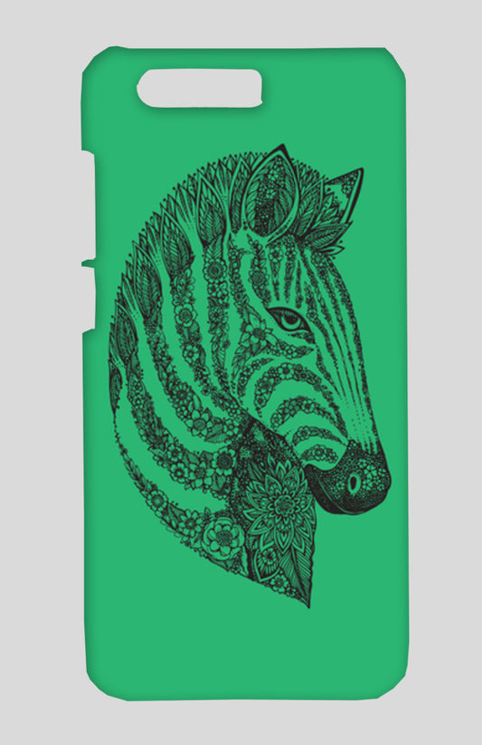 Floral Zebra Head Huawei Honor 9 Cases