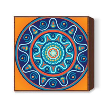 Mandala 3 Square Art Prints